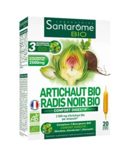 SANTAROME BIO ARTICHAUT BIO RADI NOIR BIO 20 AMPOULES