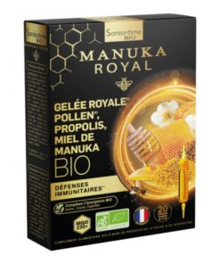 SANTAROME BIO MANUKA ROYAL GELEE ROYAL POLLEN 20 AMPOULES 10 ML