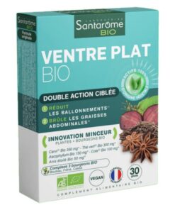 SANTAROME BIO VENTRE PLAT DOUBLE ACTION CIBLEE 30 GELULES