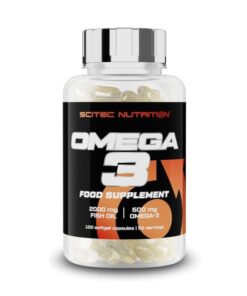 SCITEC NUTRITION OMEGA 3 COMPLEMENT ALIMENTAIRE HUILE DE POISSON 100 GELULES