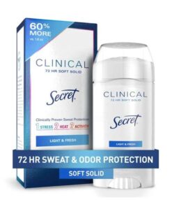 SECRET CLINICAL 72H DEODORANT LIGHT AND FRESH 45G