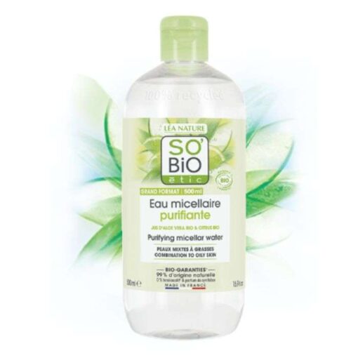 SO BIO EAU MICELLAIRE PURIFIANTE 500 ML