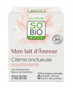 SO BIO MON LAIT D'ANESSE CREME ONCTUEUSE NOURRISSANTE 50 ML