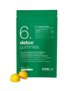 SSWLAB 6 DETOX GUMMIES 126G 42 GUMMIES GOUT CITRON