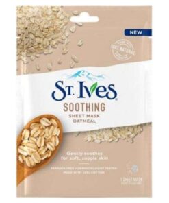 ST IVES MASQUE EN PAPIER AU LAIT D'AVOINE