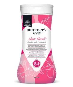 SUMMERS EVE CLEANSING WASH SEHEER FLORAL GEL 266 ML