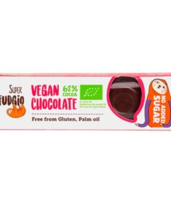 SUPER FUDGIO BARRE CHOCOLAT VEGAN 62% 40 G