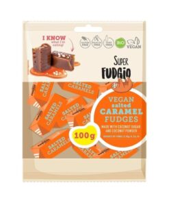 SUPER FUDGIO CARAMEL SALE 100 G BIO