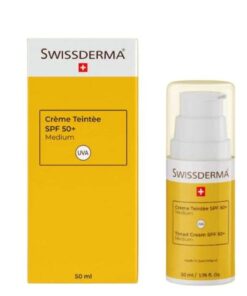 SWISSDERMA CREME TEINTEE SPF 50+ TEINTE MEDIUM