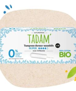 TADAM TAMPONS DERMO SENSITIFS SUPER NON IRRITANRS *16