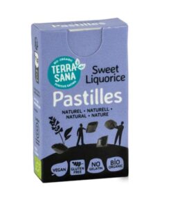 TERRASANA LIQUORICE NATURAL PASTILLES 25 G