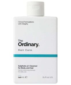 THE ORDINARY SULPHATE 4% CLEANSER POUR CHEVEUX ET CORPS 240 ML