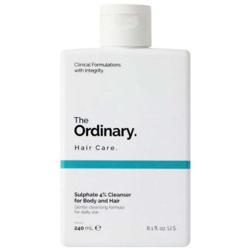 THE ORDINARY SULPHATE 4% CLEANSER POUR CHEVEUX ET CORPS 240 ML