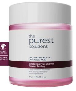 THE PUREST SOLUTIONS POUDRE EXFOLIANTE 0.6% AZELAIC ACID ET 0.6% MALIC ACID 55GR