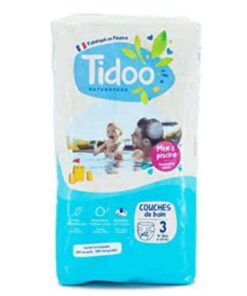 TIDOO COUCHES DE BAIN TAILLE 3 4-9kg 12 UNITES
