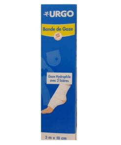 URGO BANDE DE GAZE 3M*10CM