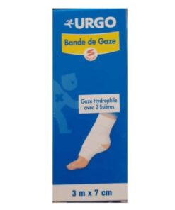 URGO bande de gaze 3m*7cm