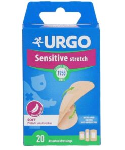 URGO SENSITIVE STRETCH SOFT 20 PANSEMENTS