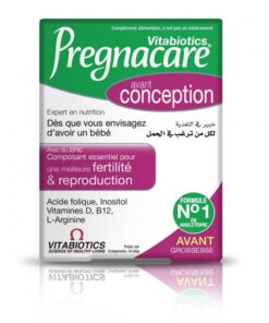 VITABIOTICS PREGNACARE CONCEPTION - 30 COMPRIMES