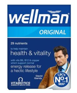 VITABIOTICS WELLMAN ORIGINAL 30 COMPRIMES