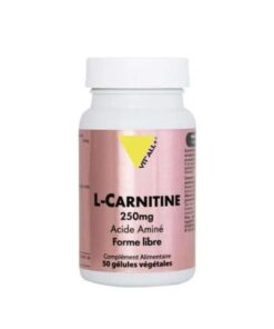 VITALL+ LCARNITINE 250 MG 50 GELULES