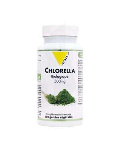 VITALL+ CHLORELLA 500 MG 100 GELULES VEGETALES