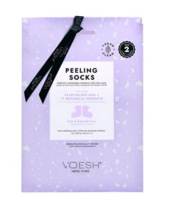 VOESH NEW YORK PEELING SOCKS WITH PLANT BASED AHA + 17 BOTINICAL EXTRACTS 40 ML