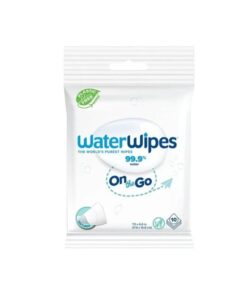 WATERWIPES LINGETTES ON THE GO PACK DE 10
