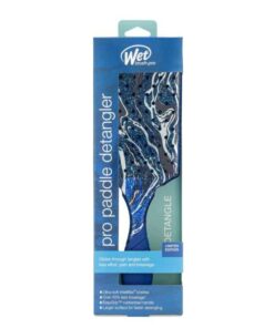 WET BRUSH PRO PADDLE DETANGLER BLEU EDITION LIMITEE