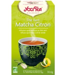 YOGI TEA THE VERT MATCHA CITRON 17 SACHETS