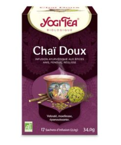YOGI TEA Infusion chaï doux - 17 sachets