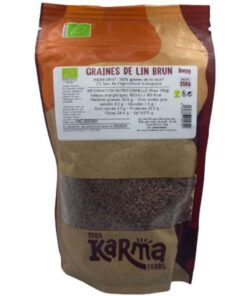 YOUR KARMA FOODS GRAINES DE LIN BRUN 250 G