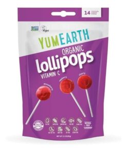 YUMEARTH LOLLIPOPS ORGANICS VITAMIN C PACK DE 14