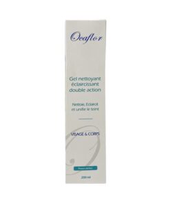 Ocaflor gel nettoyant éclaircissant double action 200ml