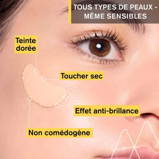 URIAGE BARIESUN CREME TEINTEE SPF 50+ 50 ML DOREE – Image 2