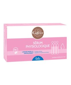 GIFRER SERUM PHYSIOLOGICA BTE X 12 UNIDOSES 5 ML