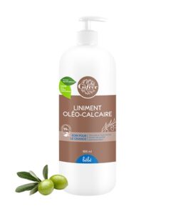 GIFRER LINIMENT OLEO-CALCAIRE HUILE OLIVE EXTRA FL POMPE 900 ML