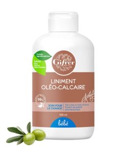 GIFRER LINIMENT OLEO-CALCAIRE HUILE OLIVE EXTRA FL POMPE 500 ML