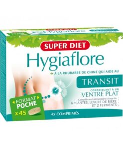 Super Diet Hygiaflore Transit Ventre Plat Pocket – 45 Comprimés