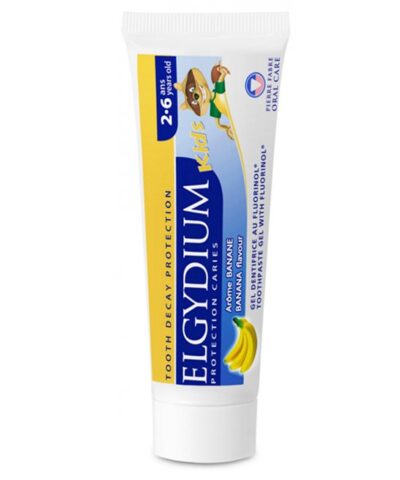 Elgydium Kids – Dentifrice Banane 2-6 Ans – 50 ml
