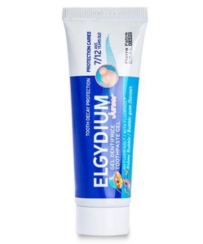 Elgydium Junior – Dentifrice Bubble Gum 7-12 Ans