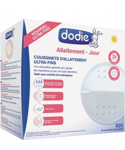 Dodie – Coussinets d’allaitement jour (x30)