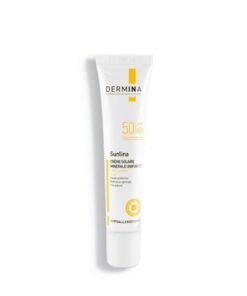 DERMINA SUNLINA Ecran Minérale Unifiante Peau Sensible spf50 40ml