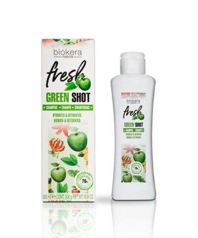 BIOKERA FRESH GREEN SHOT SHAMPOINGING 300ML
