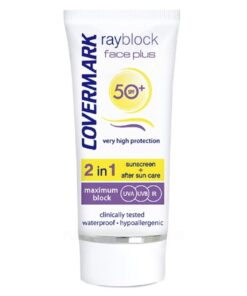 Covermark – Rayblock Face Plus teintée beige SPF50+ – 50 ml