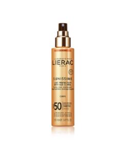 LIERAC SUNISSIME LAIT PROTECTEUR SPF50 Anti-âge Global Corps 150ml