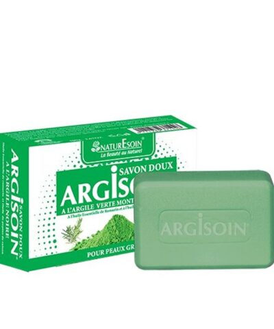NaturEsoin Argisoin Savon à l’Argile Verte- 125 G