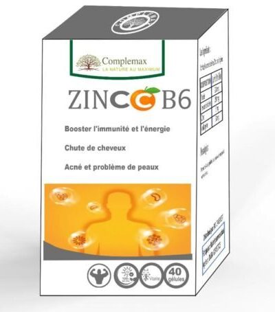 Complemax Zinc B6 40 Gelules