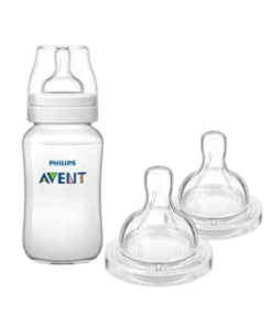 Avent Anti-colic Biberon 125ml Scf810/61+2 Tetine +6m Scf634/27