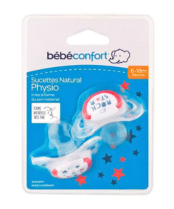 Bebe Confort 2 Sucette Natural Physio 6-18m Rock Star